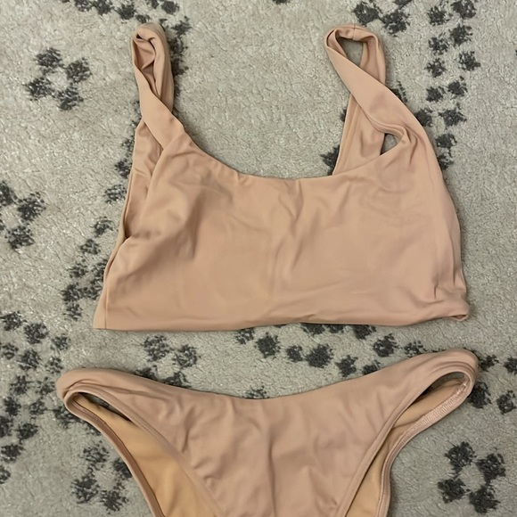 ASOS bikini in nude pink size s/m U.S. size 6 - Picture 2 of 3